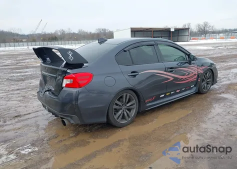 2017 Subaru Wrx Premium z USA, uszkodzony, nr VIN JF1VA1E69H9825084